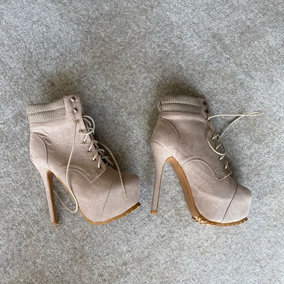 NEW Platform Booties - Picture 1 of 10